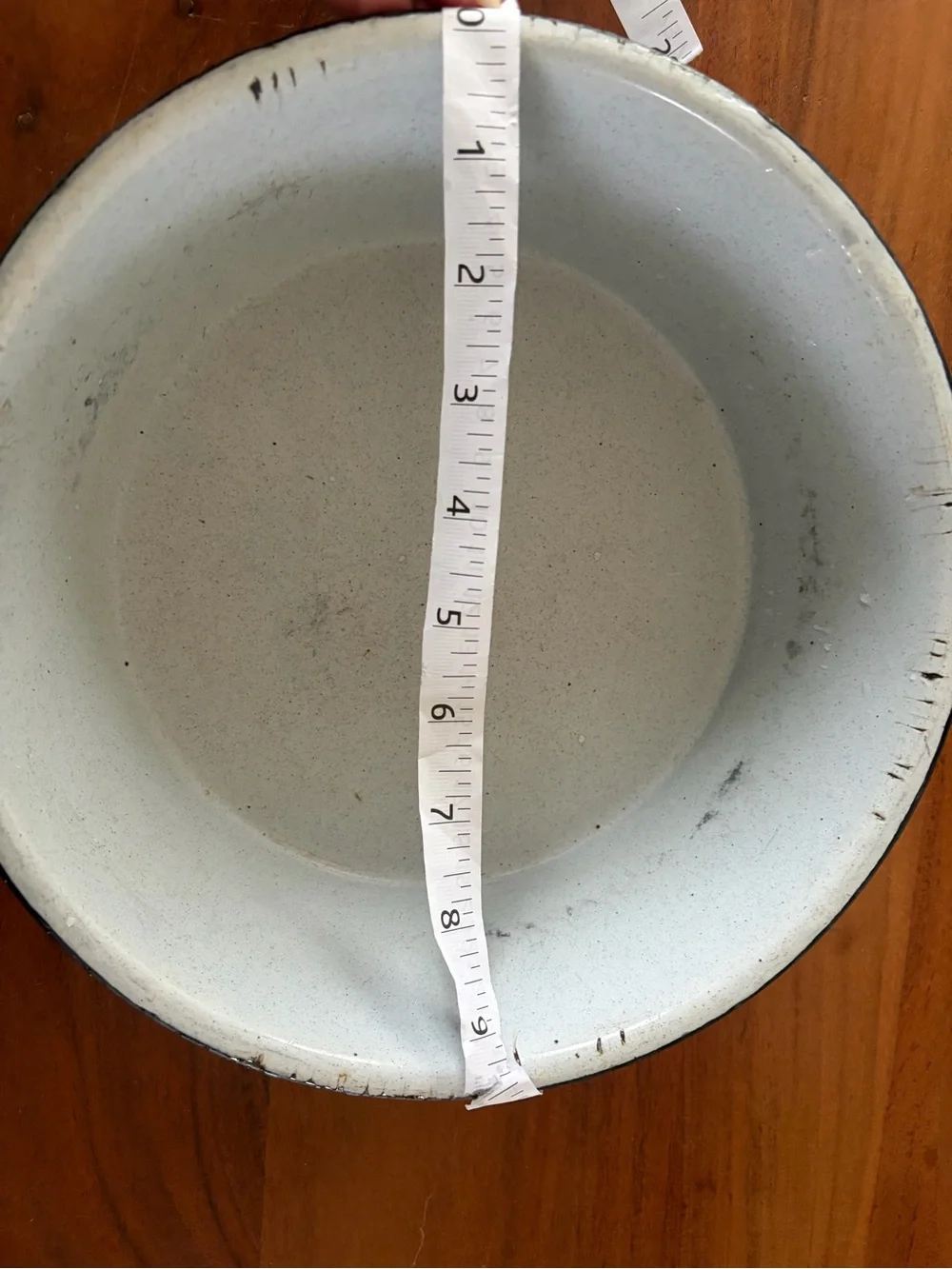 Blue Speckled Enamel Bakeware Bowl - Classic Kitchen Dish
